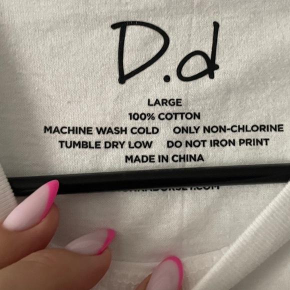 NWOT D.D cotton shirt 10 - Picture 4 of 6